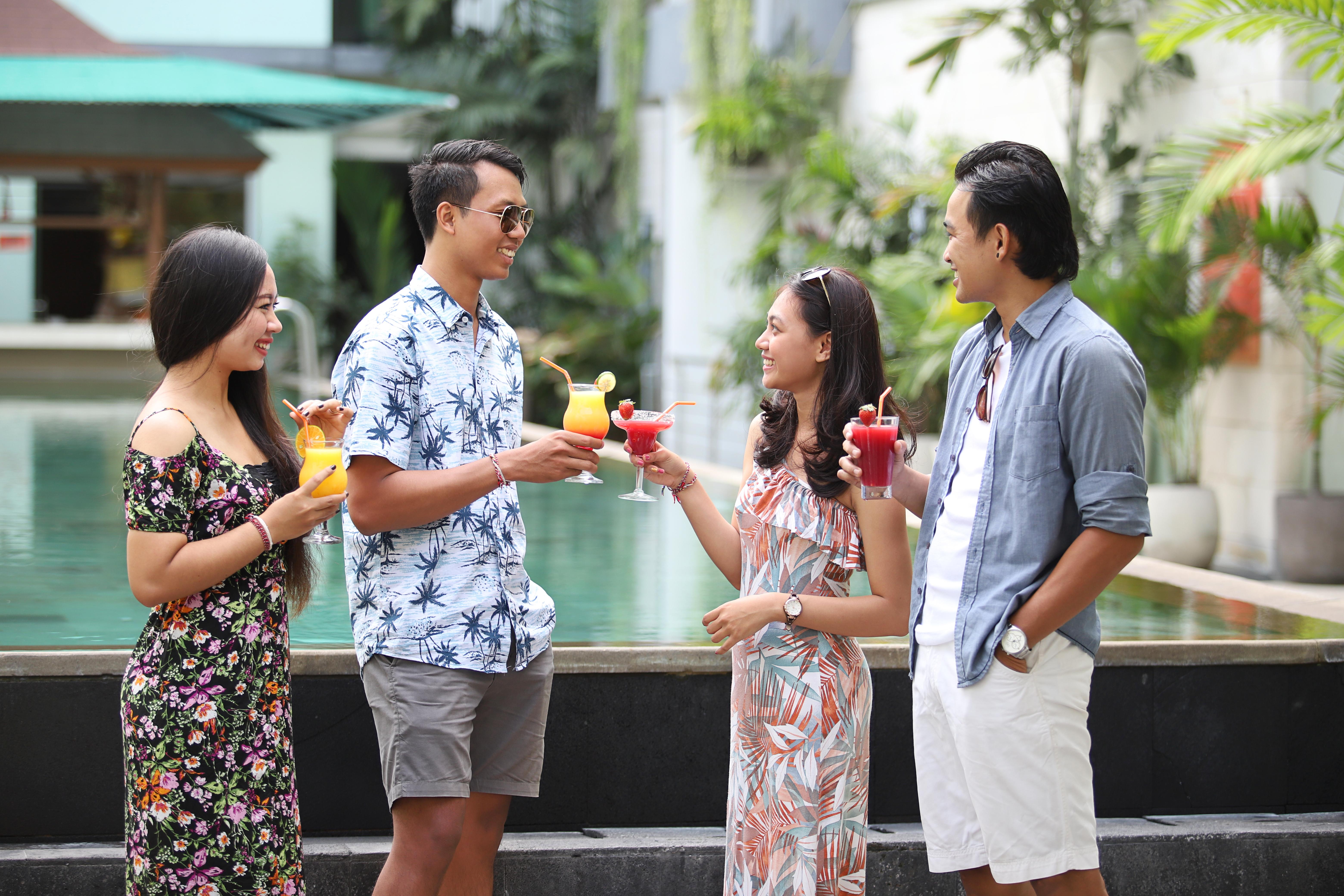 Harris Hotel & Residences Riverview Kuta, Bali Kuta  Ngoại thất bức ảnh