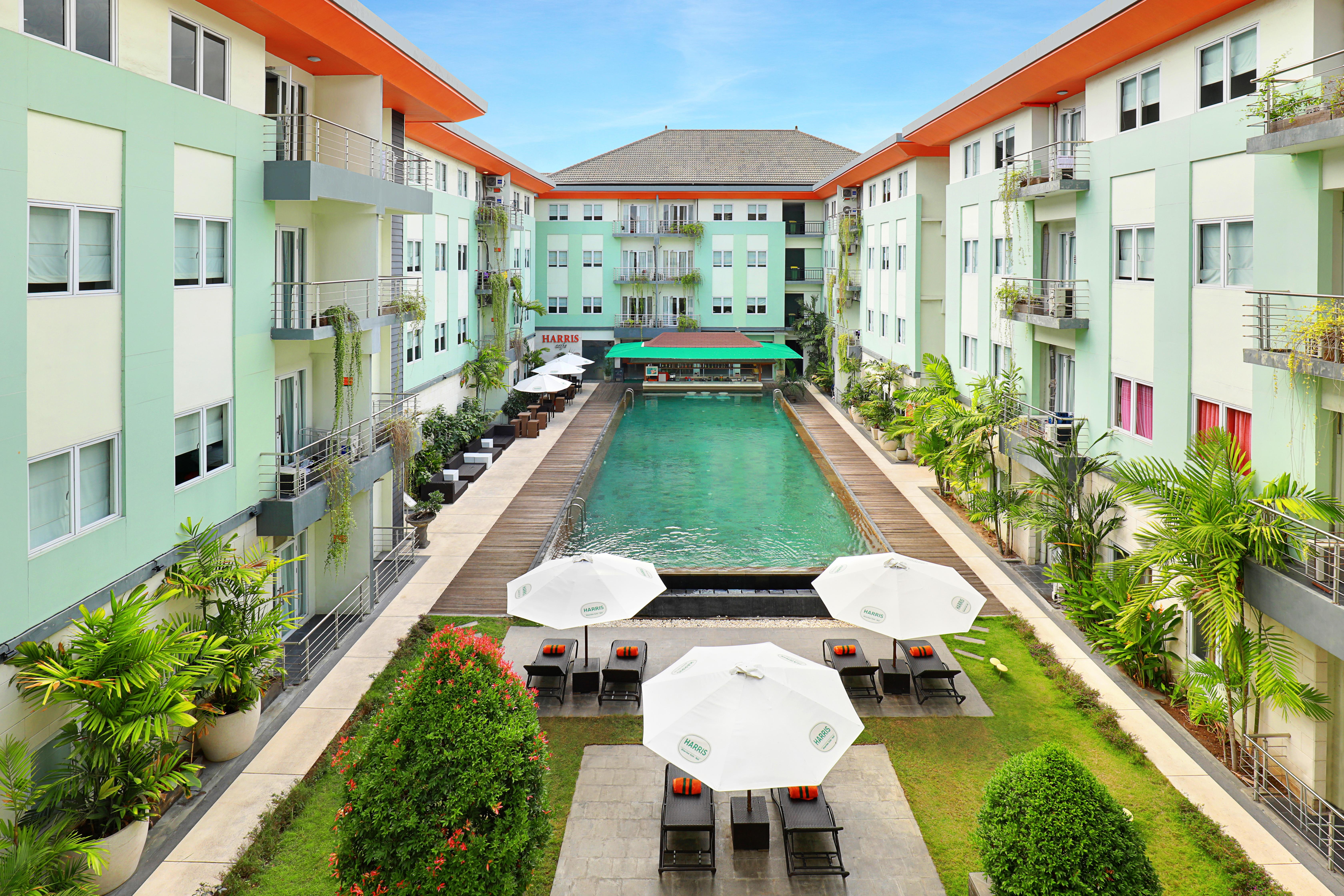 Harris Hotel & Residences Riverview Kuta, Bali Kuta  Ngoại thất bức ảnh