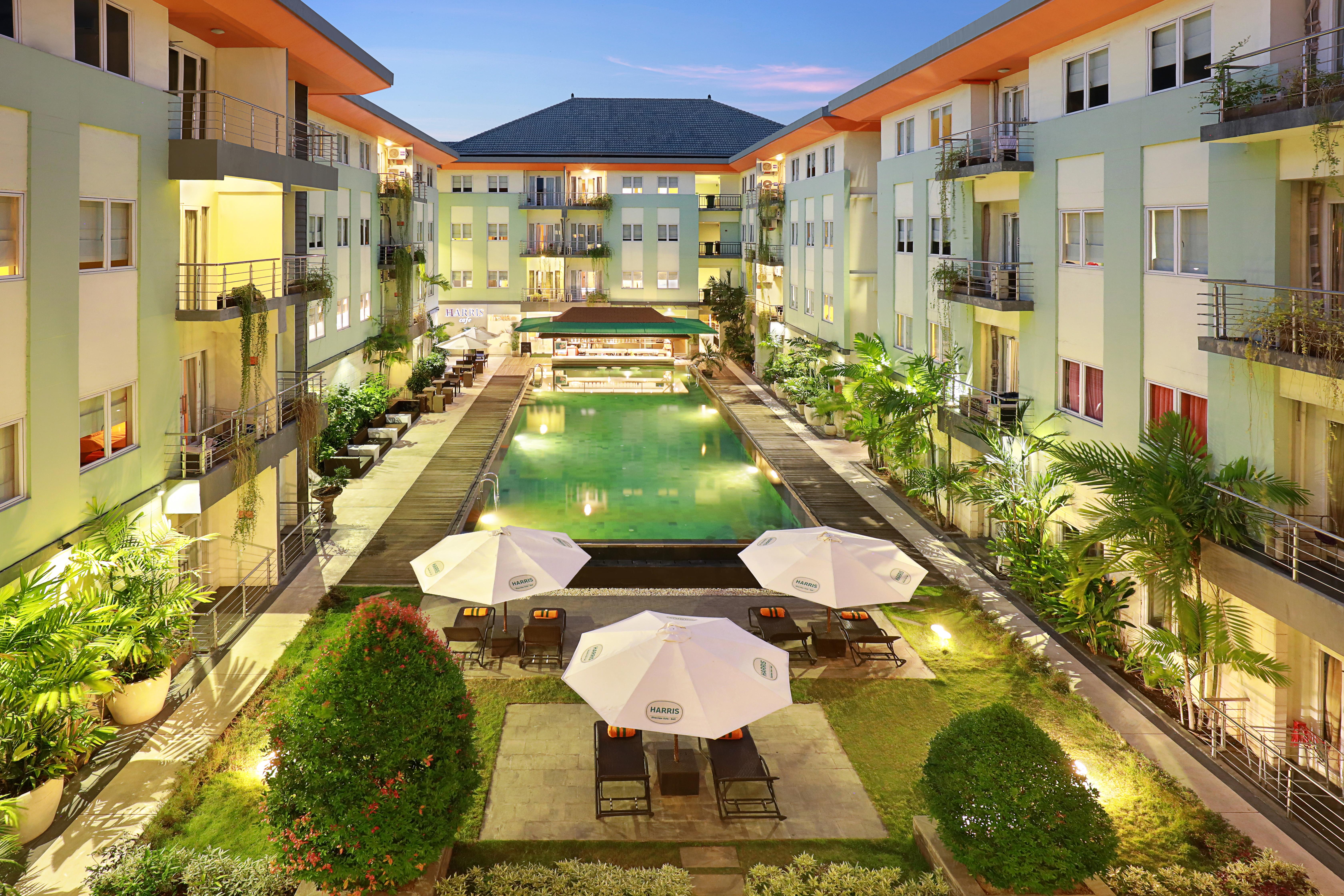 Harris Hotel & Residences Riverview Kuta, Bali Kuta  Ngoại thất bức ảnh